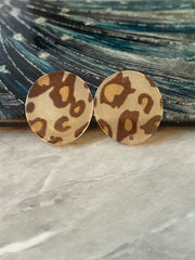 XL 25mm GLITTER Round Circle stud earring blanks, drop earring post, stud earring, gold jewelry, dangle DIY making round acrylic acetate