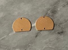 Gold metal Earring Blanks, connector bead jewelry making, 20mm circle jewelry, gold pendant round blank, solid gold color drop dangle