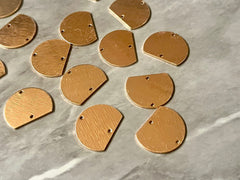 Gold metal Earring Blanks, connector bead jewelry making, 20mm circle jewelry, gold pendant round blank, solid gold color drop dangle