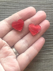 Glitter Galaxy Pink Heart Acrylic Earring Blanks, blank glitter jewelry, resin earrings lucite love earring blanks Valentines Day Stud