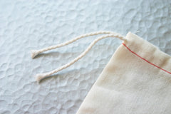 5x7 Drawsting Cotton Bags - Choose your quantity - Candy / Soap / Party Favor / Jewelry bags - Swoon & Shimmer - 3