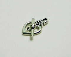 Heart Toggle Closures - Jewelry Making Connectors - Flat Rate Shipping - Ships FAST!