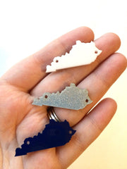 NEW! 1.5 Inch Two Hole Kentucky Blanks in 3 colors - ideal for wire bangle bracelets and jewelry making!