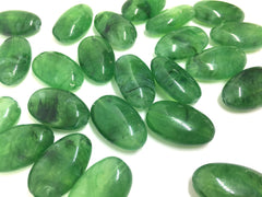 Jalapeño Beads, Green Beads, The Beach Collection, 32mm Oval Beads, Big Acrylic beads, Big Beads, Bangle Beads, Wire Bangle, Beaded Jewelry