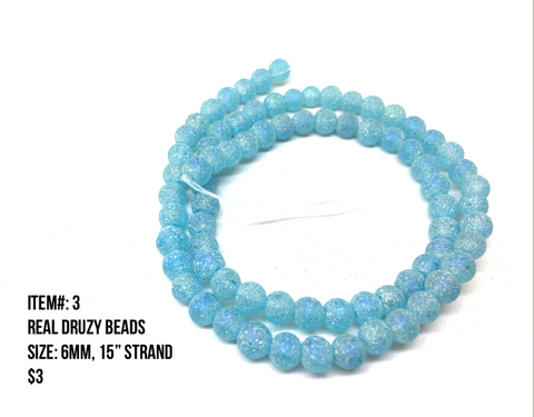 Sale Item #3 Real Druzy Strands