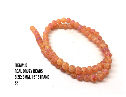 Sale Item #5 Real Druzy Strands