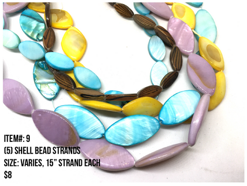 Sale Item #9 Shell Bead Strands