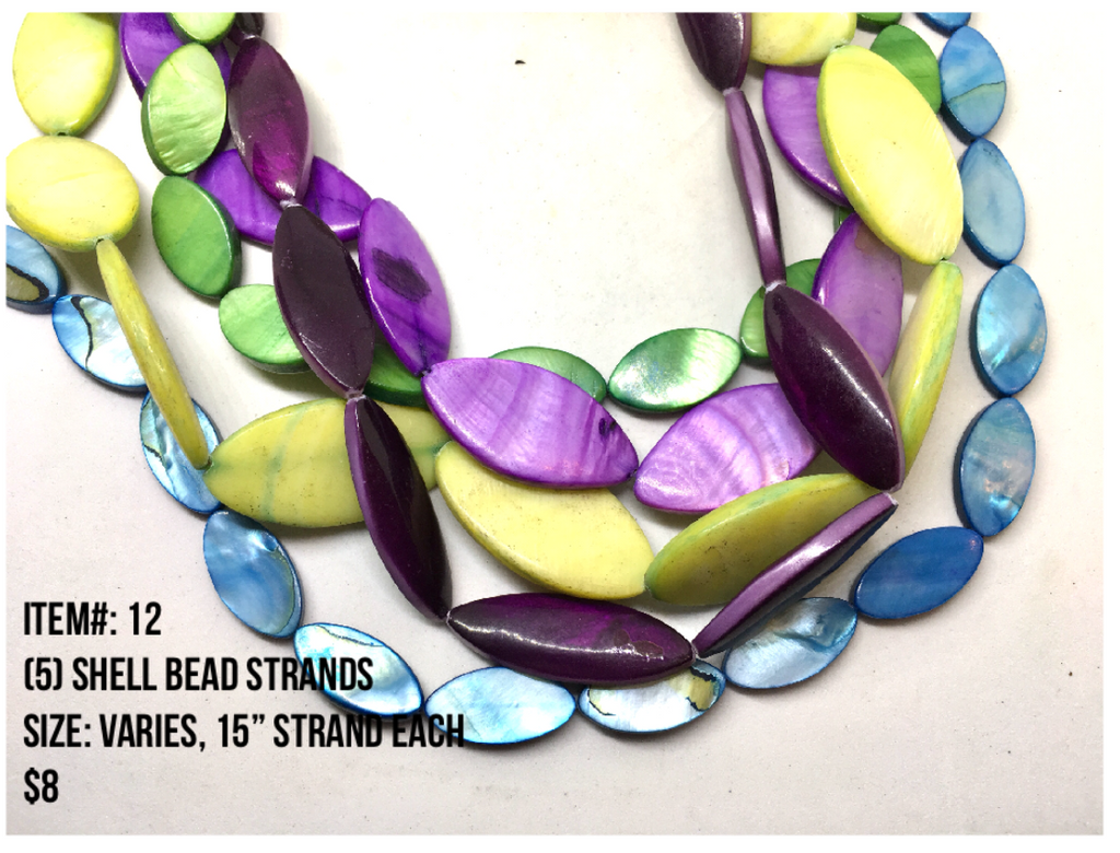 Sale Item #12 Shell Bead Strands