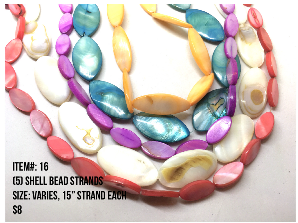 Sale Item #16 Shell Bead Strands