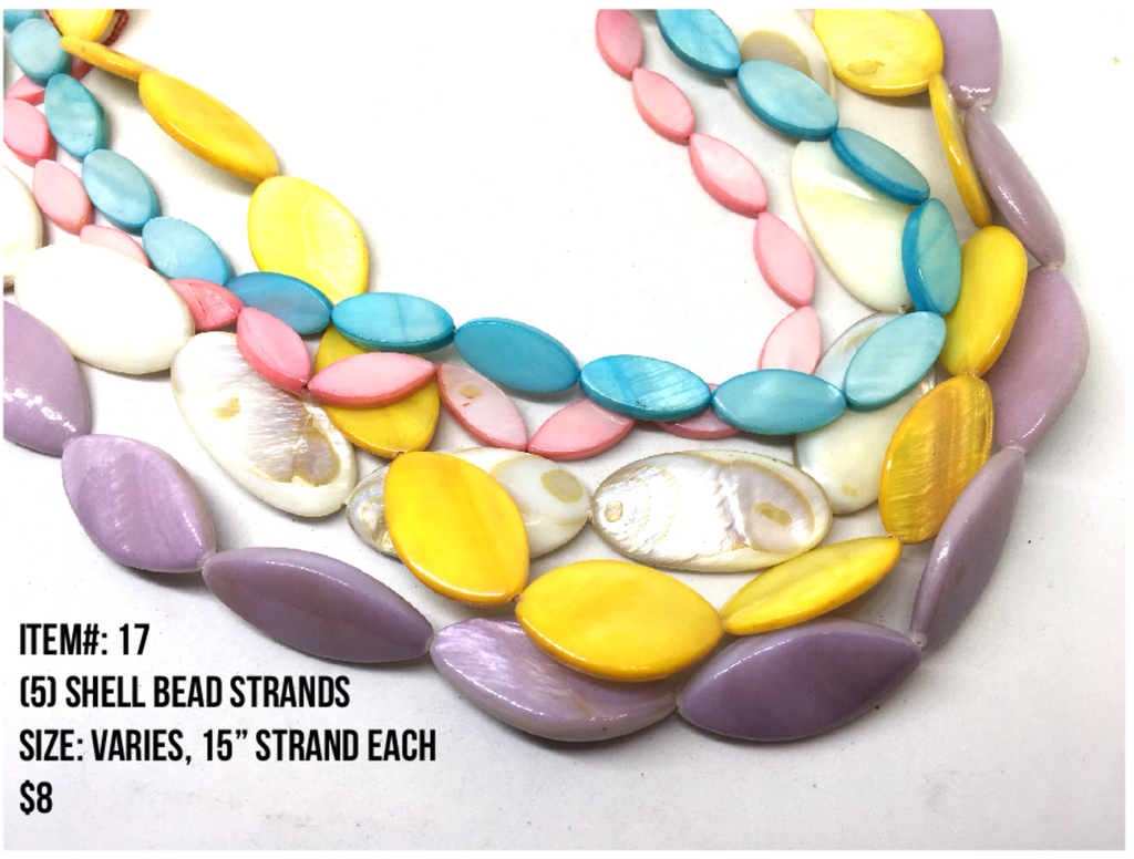 Sale Item #17 Shell Bead Strands