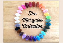 The Marquise Collection, 30x21mm Beads, big acrylic beads, multi color jewelry, bracelet necklace earrings, jewelry making, acrylic beads