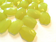 XL 39mm Juicy Pear Beads, Chunky Acrylic Beads, Jewelry Making, Necklaces, Bracelets, Earrings Making, Statement Necklaces