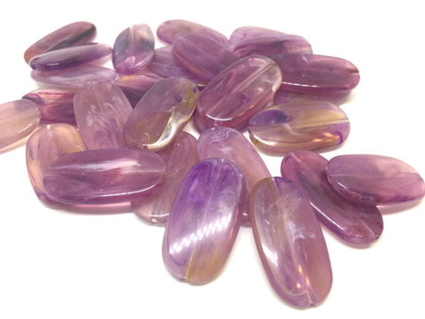 Purple Beads, The Surf Collection, 30mm Beads, big acrylic beads, multi color jewelry, bracelet necklace earrings, jewelry making, acrylic bangle beads