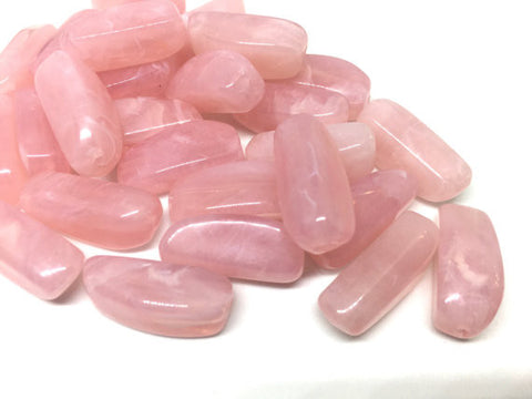 Light Pink Beads, Pink Beads, The Sprinkle Collection, 27mm Beads, Rectangle Beads, Log Beads, Bangle Beads, Bracelet Beads, Colorful Beads, necklace beads, acrylic beads