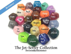 The Jet-Setter Collection, acrylic beads, 22mm beads, Colorful beads, Multi-Color Beads, Gemstones, Chunky Beads, Beaded Jewelry