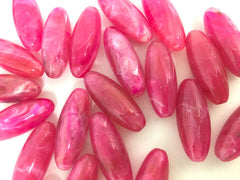 Pink Beads, The POD Collection, 33mm Beads, big acrylic beads, bracelet, necklace, acrylic bangle beads, pink jewelry