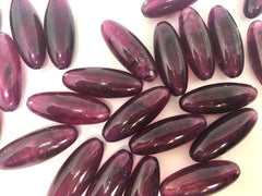 Purple Beads, Eggplant Beads, The POD Collection, 33mm Beads, big acrylic beads, bracelet, necklace, acrylic bangle beads, purple jewelry