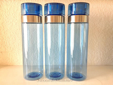 Acrylic Blank Tumbler Water Bottle, 28 Ounce, BPA FREE, blue Water Bottle, tumbler blanks, water bottle blanks, blank cup, iced coffee cup