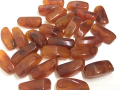 Amber Beads, Brown Beads, The Sprinkle Collection, 27mm Beads, Rectangle Beads, Log Beads, Bangle Beads, Bracelet Beads, Colorful Beads, necklace beads, acrylic beads