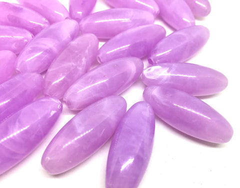 Purple Beads, Lavender, The POD Collection, 33mm Beads, big acrylic beads, bracelet, necklace, acrylic bangle beads, purple jewelry