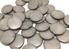 Gray round beads, gray circular beads, Bangle Making, Jewelry Making, 27mm Circle Beads, gray Jewelry, gray beads, gray bangle