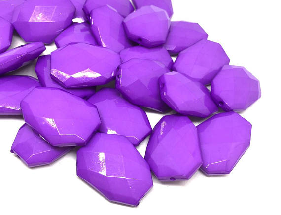 Purple faceted beads, bangle beads, purple jewelry, Bangle Making, Jewelry Making, 27mm Beads, purple necklace, purple bangle