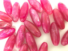 Pink Beads, The POD Collection, 33mm Beads, big acrylic beads, bracelet, necklace, acrylic bangle beads, pink jewelry, pink bracelet