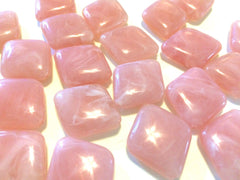 Soft Pink Beads, The Diamond Collection, 32x27mm Beads, big acrylic beads, pink jewelry, bracelet necklace earrings, jewelry making