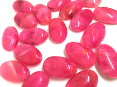 Pink Beads, The Beach Collection, 32mm Oval Beads, Big Acrylic beads, Big Beads, Bangle Beads, Wire Bangle, Beaded Jewelry