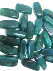 Green Beads, Emerald Beads, The Sprinkle Collection, 27mm Beads, Rectangle Beads, Log Beads, Bangle Beads, Bracelet Beads, necklace beads