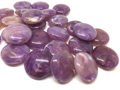 Purple Beads, The Eclipse Collection, 23mm Beads, circular acrylic beads, bracelet necklace earrings, jewelry making, bangle
