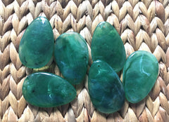 Green Jalapeño Teardrop Pendants, 57x36mm, acrylic gem pendants, 1 hole pendant, long necklace, wire wrapped pendant, wrapping pendant green