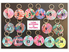 Acrylic Blanks, 2.5 Inch Circles with 1 Hole, tassel Keychain blanks, blank acrylics, circle keychains, monogram keychain, monogram gifts
