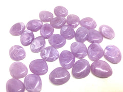 Lavender Purple Beads, The Princess Collection, 25mm Beads, big acrylic beads, bracelet necklace earrings, jewelry making, purple jewelry