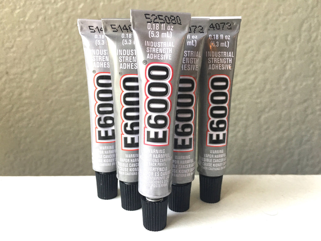 E6000 Glue for Druzy Making Earring Craft Supplies, Permanent Adhesive for Druzys, Earring Backs, Earring Posts, Druzy Jewelry, Craft Glue