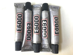 E6000 Glue for Druzy Making Earring Craft Supplies, Permanent Adhesive for Druzys, Earring Backs, Earring Posts, Druzy Jewelry, Craft Glue