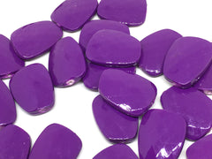 Purple Beads, The Cruise Collection, 31mm Beads, big acrylic beads, bracelet necklace, acrylic bangle beads, purple jewelry, purple bracelet