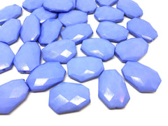 Periwinkle faceted beads, blue beads, Bangle Making, Jewelry Making, 27mm Beads, purple Jewelry necklace, blue jewelry, periwinkle faceted