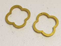 Clover Acrylic Earring Blanks, acrylic blanks, gold glitter jewelry, resin earrings, lucite earring blanks, acrylic clover jewelry