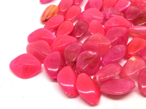 Pink beads, The Joy Collection, Bangle Making, Jewelry Making, 17mm Polygon beads, statement necklace, large pink acrylic beads