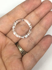 25mm silver swirl circles, bracelet necklace earrings, jewelry making, geometric earrings, minimalist blanks, simple silver jewelry, round