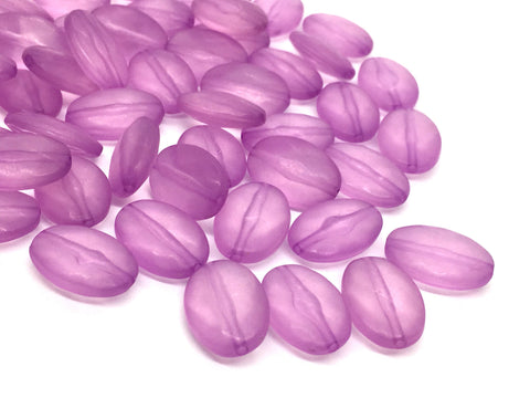 Purple FROSTED round beads, purple circular beads, Bangle Making, Jewelry Making, 21mm oval Beads, purple Jewelry, purple jewelry beads