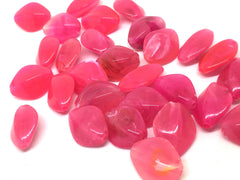 Pink beads, The Joy Collection, Bangle Making, Jewelry Making, 17mm Polygon beads, statement necklace, large pink acrylic beads