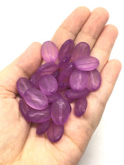 Purple FROSTED round beads, purple circular beads, Bangle Making, Jewelry Making, 21mm oval Beads, purple Jewelry, purple jewelry beads