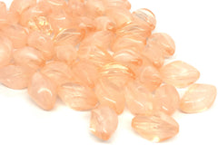 Peach Translucent Beads, 20mm Beads, Balmy Collection, Oval Beads, Bangle Beads, Bracelet Beads, necklace beads, coral bangle jewelry