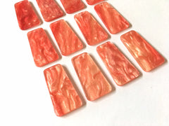 Glitter Coral Tortoise Shell Acrylic Blanks Cutout, earring pendant jewelry making, 38mm jewelry, 1 Hole earring blanks, geode agate