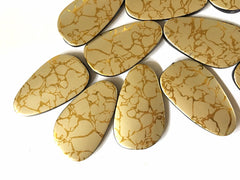 XL 56mm Gold Crackle painted Beads, large Acrylic Beads for Jewelry Making, Necklaces Bracelets earrings gold beads, asymmetrical beads