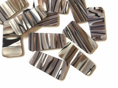 Gray Black White Striped resin Tortoise Shell resin Acrylic Blanks Cutout, earring pendant jewelry making, 38mm 1 Hole earring blanks
