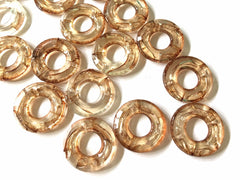 Brown crackle Acrylic 30mm Beads, brown dinosaur beads, Colorful beads, circle circular Beads, Gemstones Chunky Beads, brown jewelry