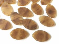 Tan Matte Storm Cloud painted Blanks Cutout, jewelry blanks, earring bead jewelry making, 32mm oval jewelry, 1 Hole oval necklace rubber